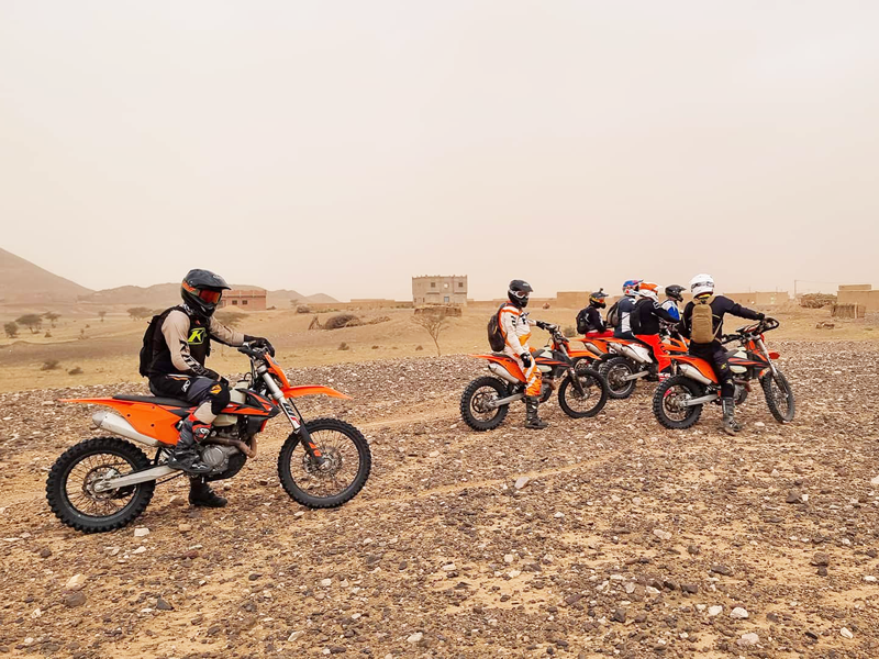 7-Day Offroad Motorcycle Tour through Morocco's High Mountains & the Desert