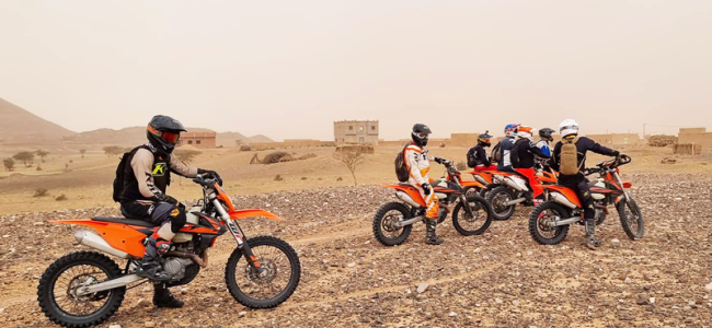 7-Day Offroad Motorcycle Tour through Morocco's High Mountains & the Desert