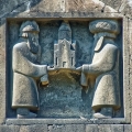 armenia kloster haghpat relief