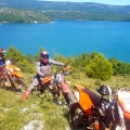 reiseenduro kroatien viaduro gefuehrte motorradreise istrien